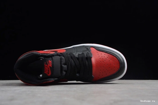 001 1  Black Jordan 555088 Kids 555088 Kid OG Bred Banned Retro  High 001 Red Air 0601